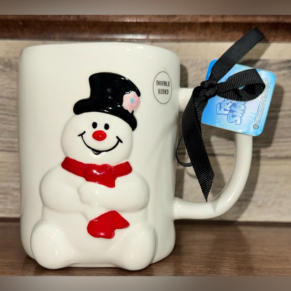 Cute 🥰 Frosty ☃️ The Snowman Double Sided Mug Everyone’s Favorite Snowman Mug